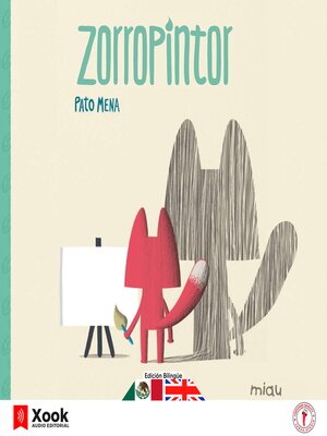 cover image of Zorro pintor (Edición bilingüe)